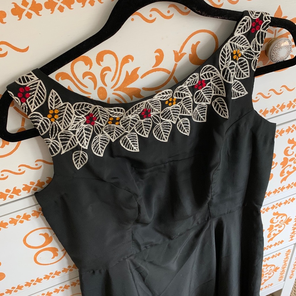 Black dress handmade